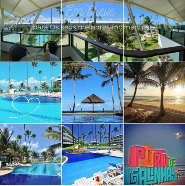 Excelente Flat 3 Quartos Pra 10 Pessoas No Ancorar Flat Resort Pôrto das Galinhas エクステリア 写真
